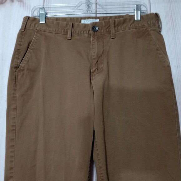 Express Pants Men's 32 34 Skinny Fit Hayden Khakis - Picture 3 of 8